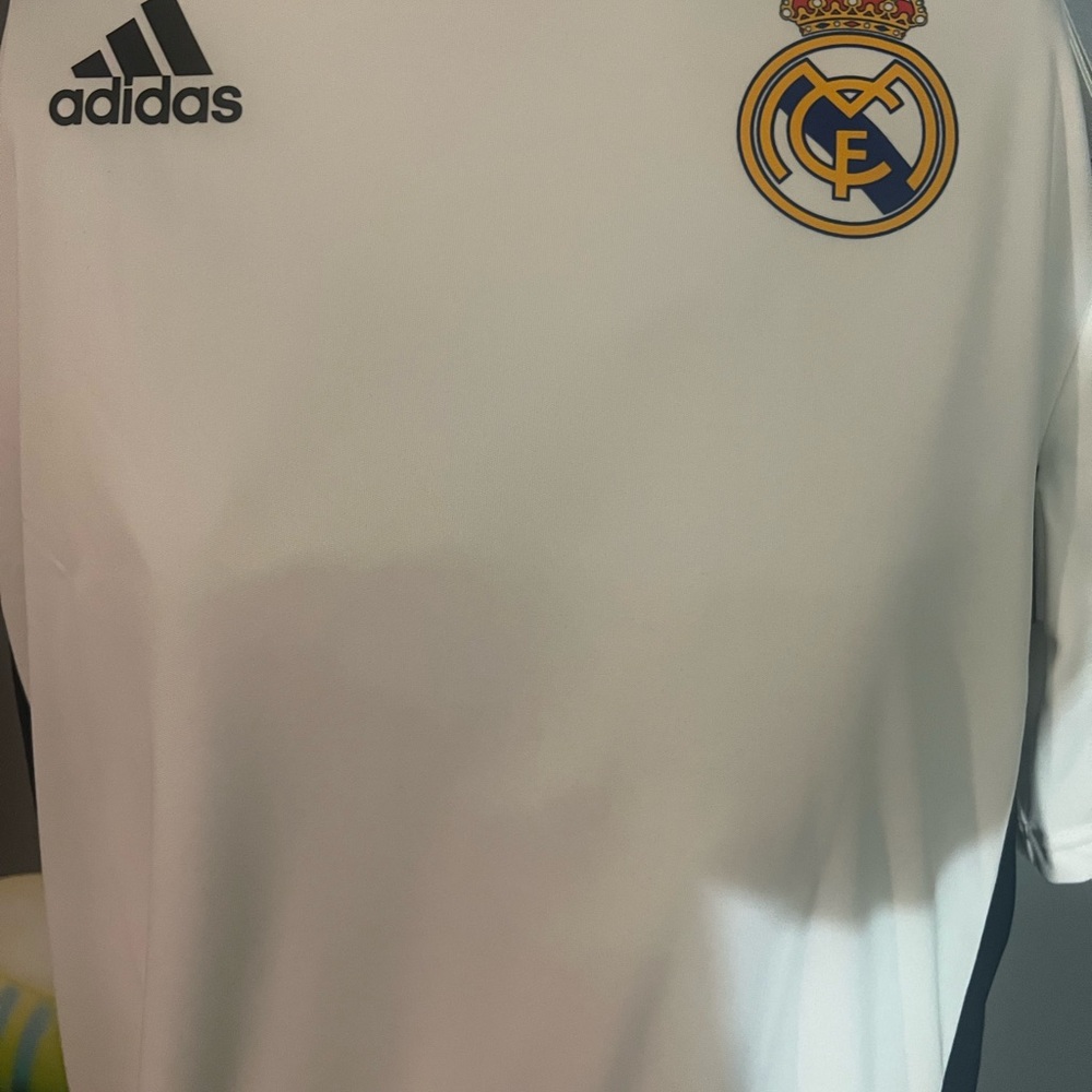Adidas Youth XL Real Madrid White Jersey